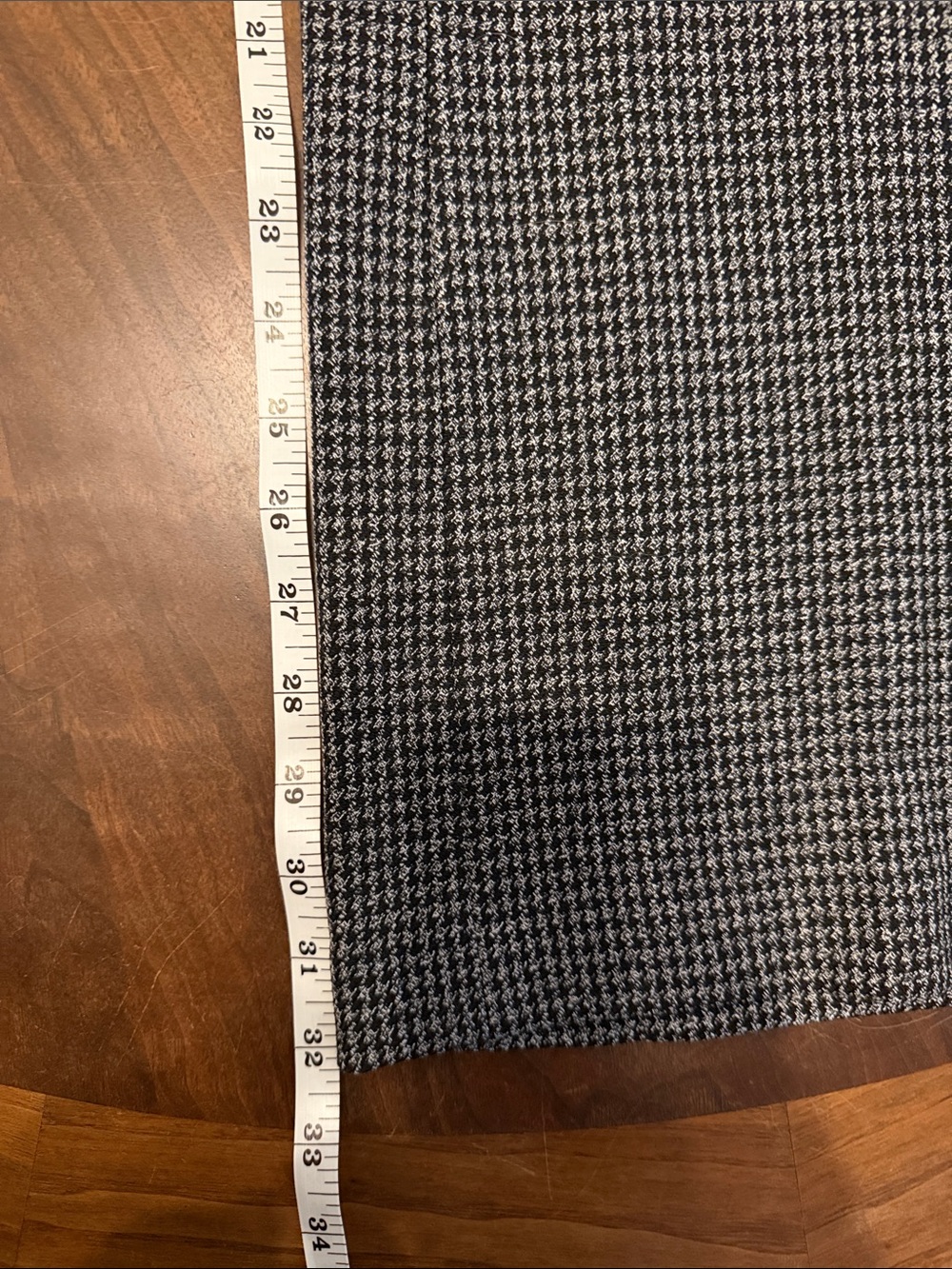 Women’s Black & White Houndstooth Dress Pants - Picture 5 of 7
